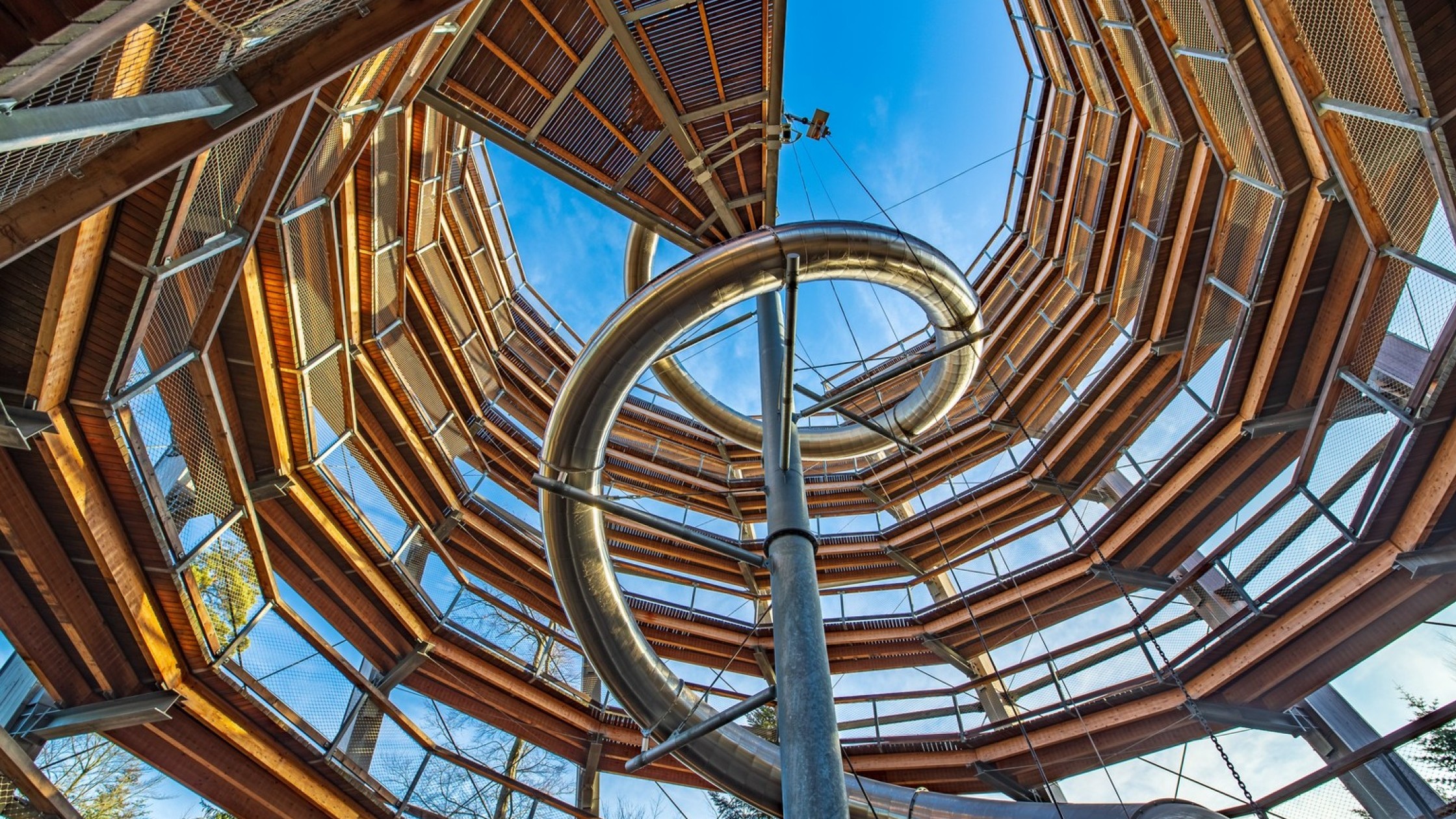 Wenige Kilometer vom Wellnesshotel Bad Teinach entfernt bietet der Baumwipfelpfad Bad Wildbad spektakuläre Ausblicke