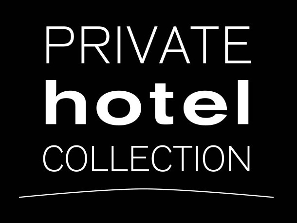 Logo der Private Hotel Collection in Schwarz und Weiß